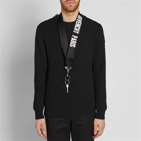 givenchy lanyard obsedia|Givenchy Oversize Obsedia Hook Lanyard Black .